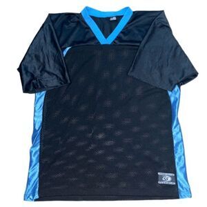 Vintage New Balance Jersey Men's XL‎ Collegiate Collection Navy Blue USA Blank